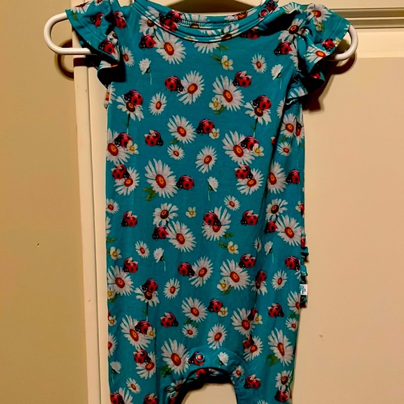 Posh Peanut Other - Posh Peanut ladybug outfit with ruffled bottom